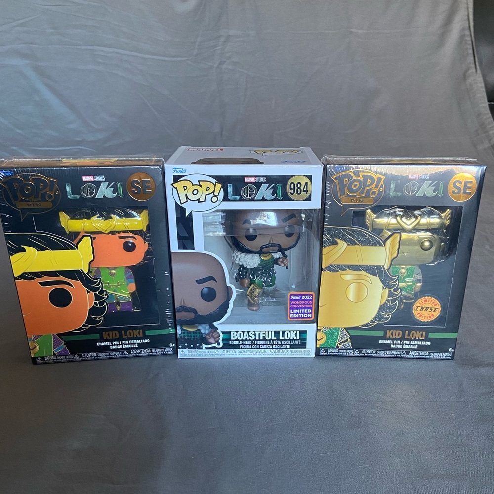 Marvel Loki Funko Bundle